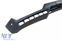 BRABUS Typ Spoiler mit DRL geeignet für Front A Design Stoßstange Mercedes G-Klasse W463 1989-2016, unlackiert-image-6264659