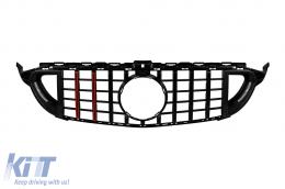 Brabus type carbon grille suitable for Mercedes C-Class W205, S205 2014-2021 - ABMEGR6007796