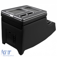Bracciolo console centrale nero adatto per Mercedes Viano W639 V-Class W447 03-19-image-6205802