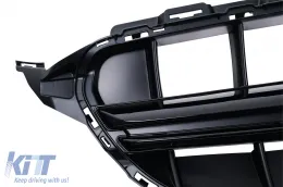 Brostiní máska gia Mercedes C-Class W205 S205 C205 A205 2014-2018 chorís kámera Mávro-image-6165334