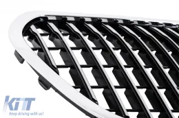 Brostiní máska gia Mercedes S-Class W223 2020+ Grille Limousine-image-6128608