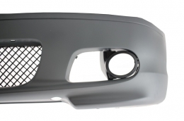 Brostinós profylaktíras gia BMW 3 E46 99-07 M-technik II Design me fóta omíchlis Smoke-image-6031111