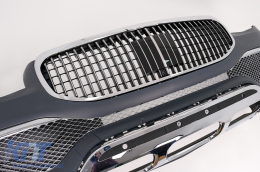 Brostinós profylaktíras gia Mercedes Sprinter W907 W910 2019-2024 M Design Grille PDC-image-6104500