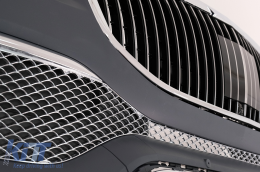 Brostinós profylaktíras gia Mercedes Sprinter W907 W910 2019-2024 M Design Grille PDC-image-6104501
