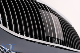 Brostinós profylaktíras gia Mercedes Sprinter W907 W910 2019-2024 M Design Grille PDC-image-6104502