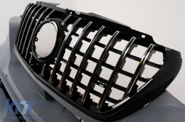 Brostinós profylaktíras gia Mercedes Sprinter W907 W910 2019-2024 GT Design Grille-image-6109699