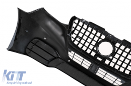 Brostinós profylaktíras gia Mercedes Sprinter W907 W910 2019-2024 GT Design Grille-image-6109702