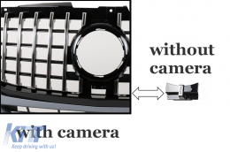 Brostinós profylaktíras gia Mercedes Sprinter W907 W910 2019-2024 GT Design Grille-image-6109708