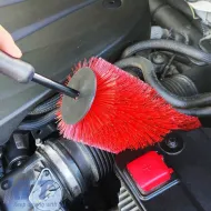 Brush suitable for Wheel Detailing Pro Feral 43.5cm Red 1 Pc-image-6319878