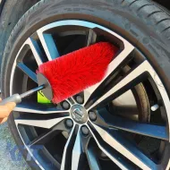 Brush suitable for Wheel Detailing Pro Feral 43.5cm Red 1 Pc-image-6319879