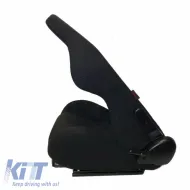 Bucket Seats Poseidon Fabric All Black Pair 2 Pcs-image-6293686