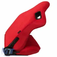 Bucket Seats suitable for R8 Suede Alcantara Red Pair 2 Pcs-image-6293653