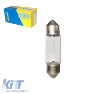 Bulb Festoon 12V 3W SV7.5-8 8.2Χ28mm Trifa 202 1pc