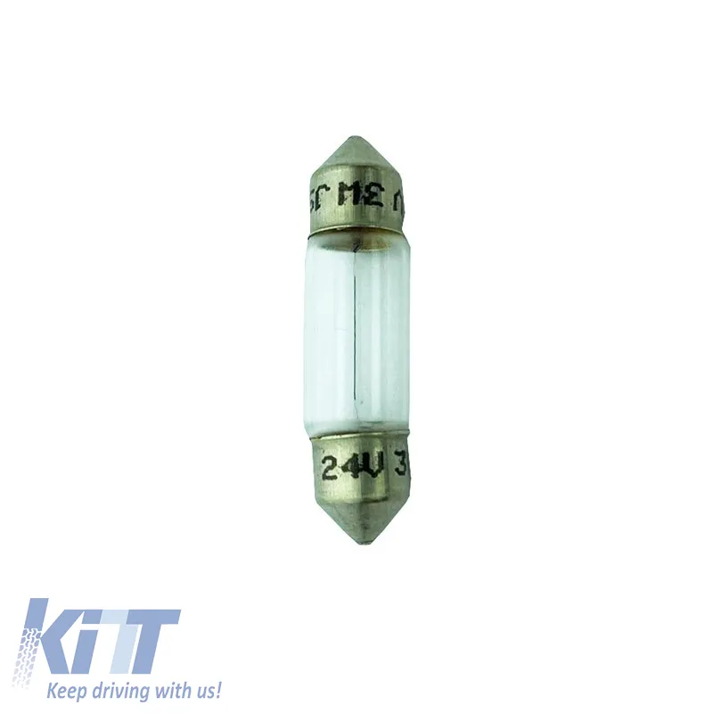 Bulb Festoon 24V 3W SV7.5-8 8.2Χ28 Trifa 1202 1pc