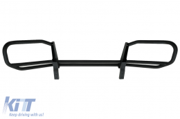 BullBar Front Guard suitable for Mercedes G-Class Facelift W463 G63 Design (2018-2022) Stainless Steel Piano Black-image-6095408