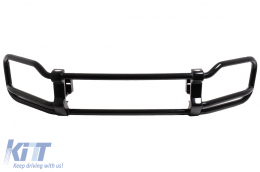 BullBar Inox pour Mercedes G Facelift W463 W464 G63 18+ Noir Brillant-image-6097319