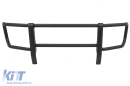 BullBar pour Mercedes Classe G W463 1989-2018 Noir seul pour G63 G65 Pare-chocs-image-6021285