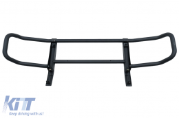 BullBar pour Mercedes Classe G W463 1989-2018 Noir seul pour G63 G65 Pare-chocs-image-6021291