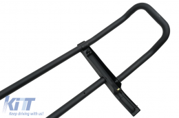 BullBar pour Mercedes Classe G W463 1989-2018 Noir seul pour G63 G65 Pare-chocs-image-6021292