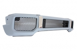 Bumper for Mercedes G-Class W463 89-17 Grille G65 GT-R Panamericana Look-image-6038605