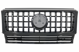 Bumper for Mercedes G-Class W463 89-17 Grille G65 GT-R Panamericana Look-image-6038610