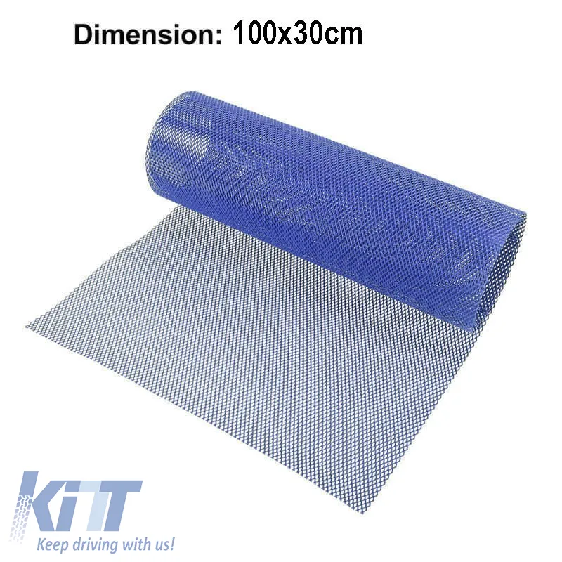 Bumper Mesh Universal Aluminium 100x30cm Blue 1 Pc