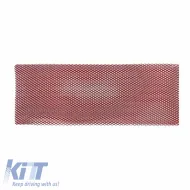 Bumper Mesh Universal Aluminium 100x30cm Red 1 Piece-image-6306501
