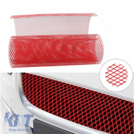 Bumper Mesh Universal Aluminium 120x20cm Red 1 Pc - CGRBAAR6037749