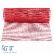 Bumper Mesh Universal Aluminium 120x20cm Red 1 Pc-image-6308018