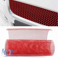 Bumper Mesh Universal Aluminium 120x20cm Red 1 Pc-image-6308020