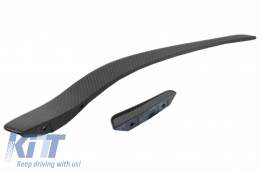 Bumper Splitters Fins Aero Side Vent Canards suitable for Mercedes Benz CLA W117 C117 X117 (2013-2016) CLA45 A-Design Carbon Film-image-6036387