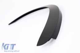 Bumper Splitters Fins Brows Aero Moldings suitable for Mercedes CLS C257 Sport Line (2018-2023) Piano Black-image-6111593