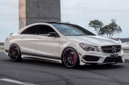 Bumper Splitters Fins Side Vent Flaps Flics suitable for Mercedes CLA W117 C117 X117 (2013-2018) CLA45 Design-image-6040780