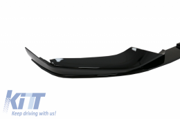 Bumper Spoiler Lip with Diffuser and Side Skirts Extension suitable for BMW 5 Series G30 Limousine G31 Touring (2017-2019) M Sport Design-image-6045516