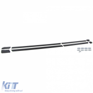 Bumper strips trim strips door moldings set lower for Audi 100 C4 90-94-image-6257459