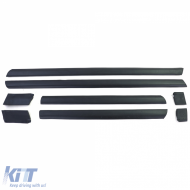 Bumper strips trim strips door moldings set lower for Audi 100 C4 90-94-image-6257460