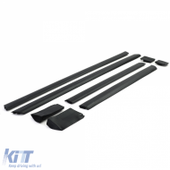 Bumper strips trim strips door moldings set lower for Audi 100 C4 90-94-image-6257461