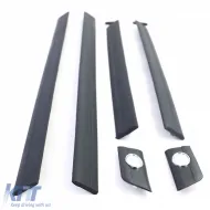 Bumper strips trim strips door strips set 8-piece for Audi 100 C4 90-94-image-6261460