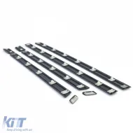 Bumper strips trim strips door strips set 8-piece for Audi 100 C4 90-94-image-6261463