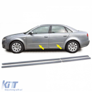 image-60-Bumper strips trim strips door strips set for Audi A4 B6 B7 8E 2000-2008