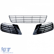 Bumpergrill-Mesh-Einsatzset geeignet für Golf 6 09-12 mit R20-Bumper-image-6193422