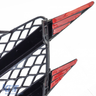 Bumpergrill-Set geeignet für Mercedes C W205 C205 A205 S205 14-18-image-6203334