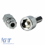 Butzi Premium lopásgátló kerékcsavar készlet 6 db, egyedi kulccsal, Type-FF M14x1.50 L28 T17-image-6294832