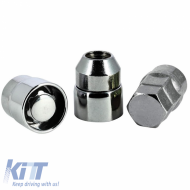 Butzi Premium lopásgátló kerékcsavar készlet 6 db, egyedi kulccsal, Type-AA M12x1.25-image-6294863