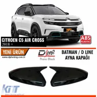 image-59-C5 Aircross Batman Cache-Miroir Noir Brillant / 2018 Après