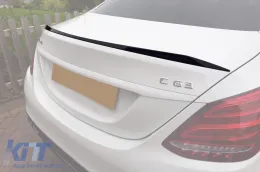 image-41-C63 Typ Kofferraumspoiler geeignet für Mercedes C-Klasse W205 2013-2020, unlackiert
