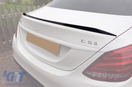 C63 type trunk spoiler suitable for Mercedes C-Class W205 2013-2020, unpainted - ABTSM6018612