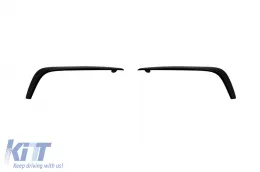 C63S Additive für die vordere C63 A Design Stoßstange geeignet für Mercedes C-Klasse W205 Limousine, S205 Kombi 2019-2020, schwarz lackiert-image-6137885