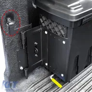 Cajas de almacenamiento de cama bloqueables de ABS adecuadas para Ford Ranger T6 T7 T8 12–23-image-6208864