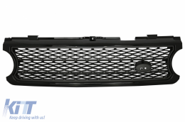 Calandre Aérations latérales pour Range Rover Vogue III L322 06-09 Gris noir-image-6006867